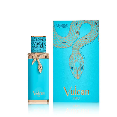 香水(男性用) Vulcan FEU Eau de 100ml/ used 10 spary Vulcan Feu Eau de Parfum 100ML - French Avenue – Soso Fragrances